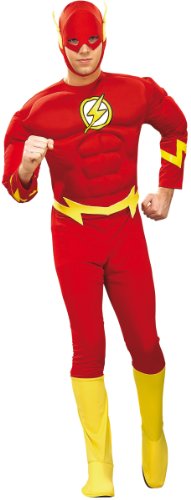 DC The Flash Superheld Comic Kostüm rot-gelb
